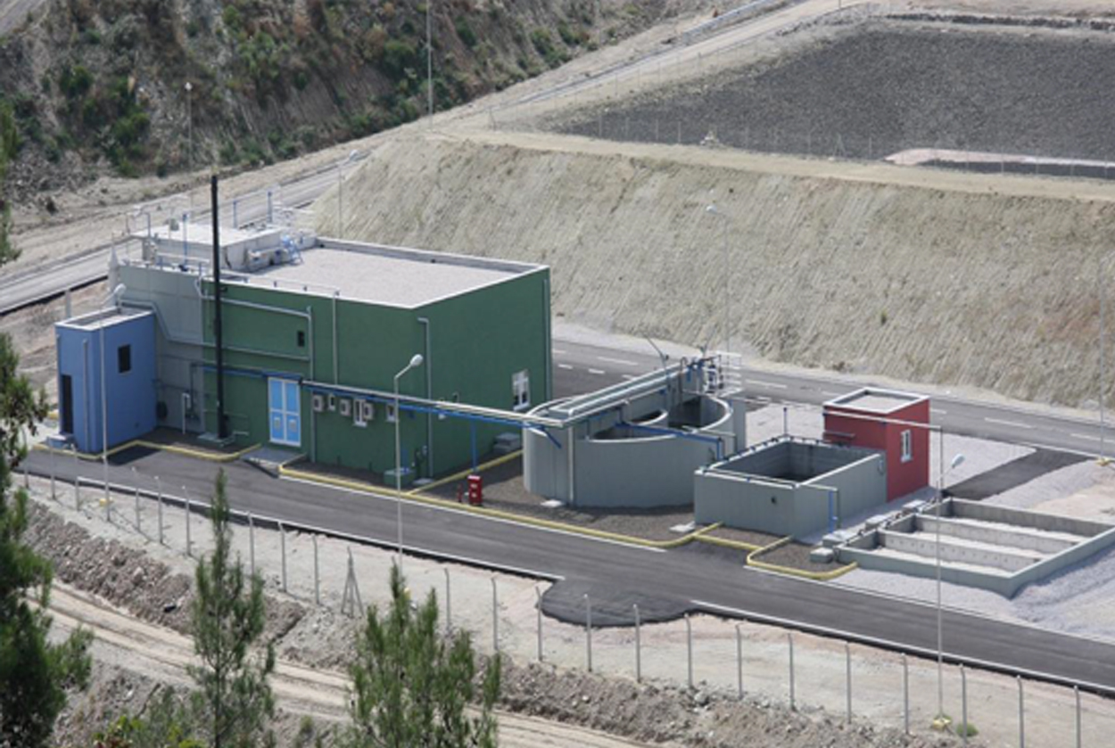 Çanakkale Municipality Leachate Treatment Plant